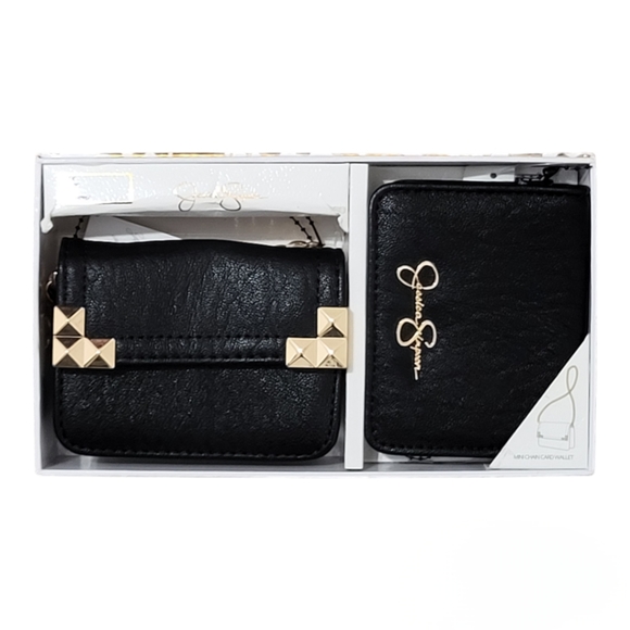 Jessica Simpson mini chain card wallet, Gift box - Picture 7 of 10